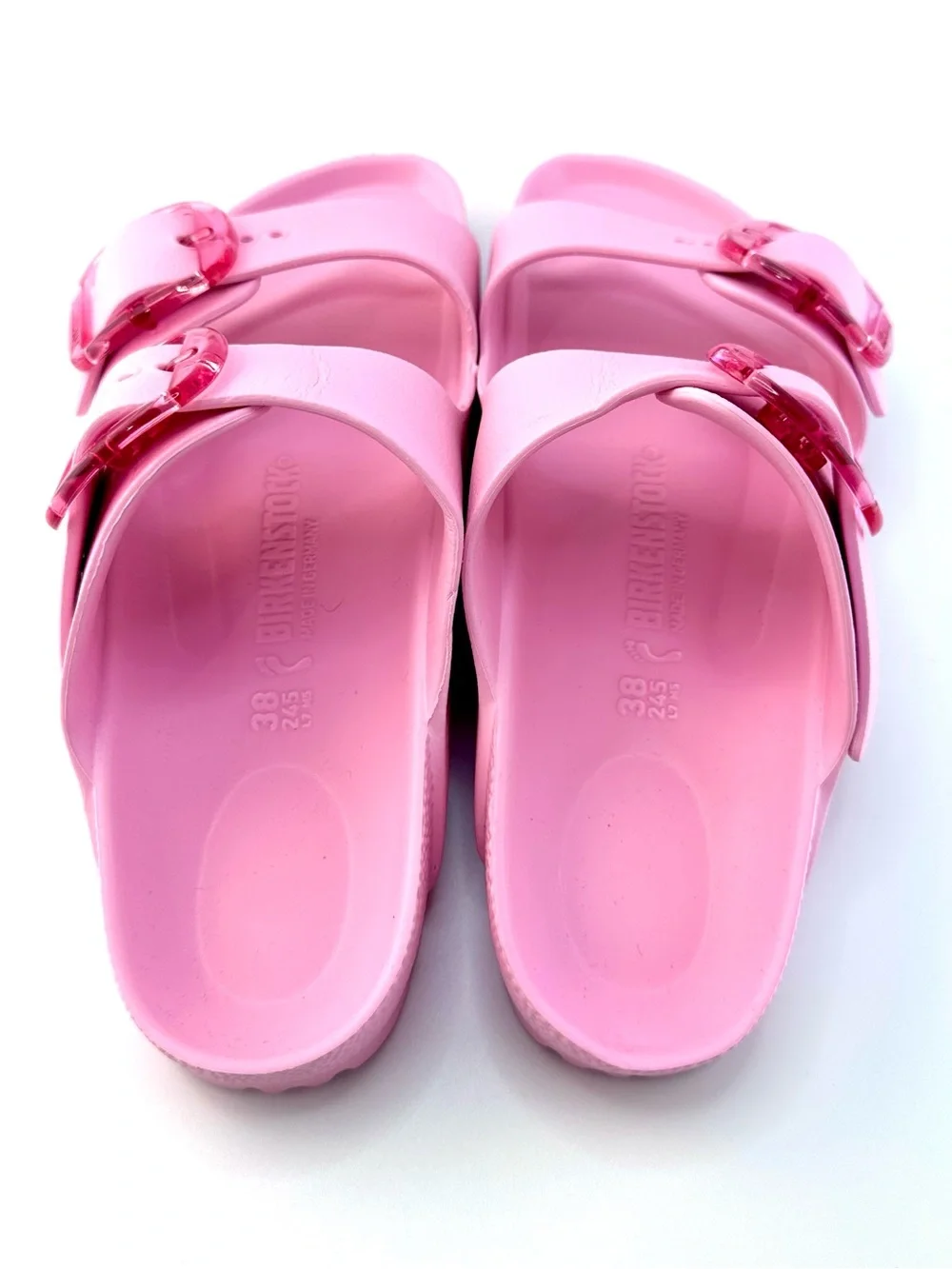 NWOT Birkenstock Pink EVA Sandals Size 38 (US Women's 7 / Men's 5)
